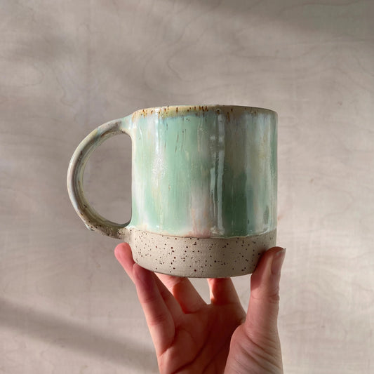 B Ware Keramik Henkeltasse William Krumme Gurke