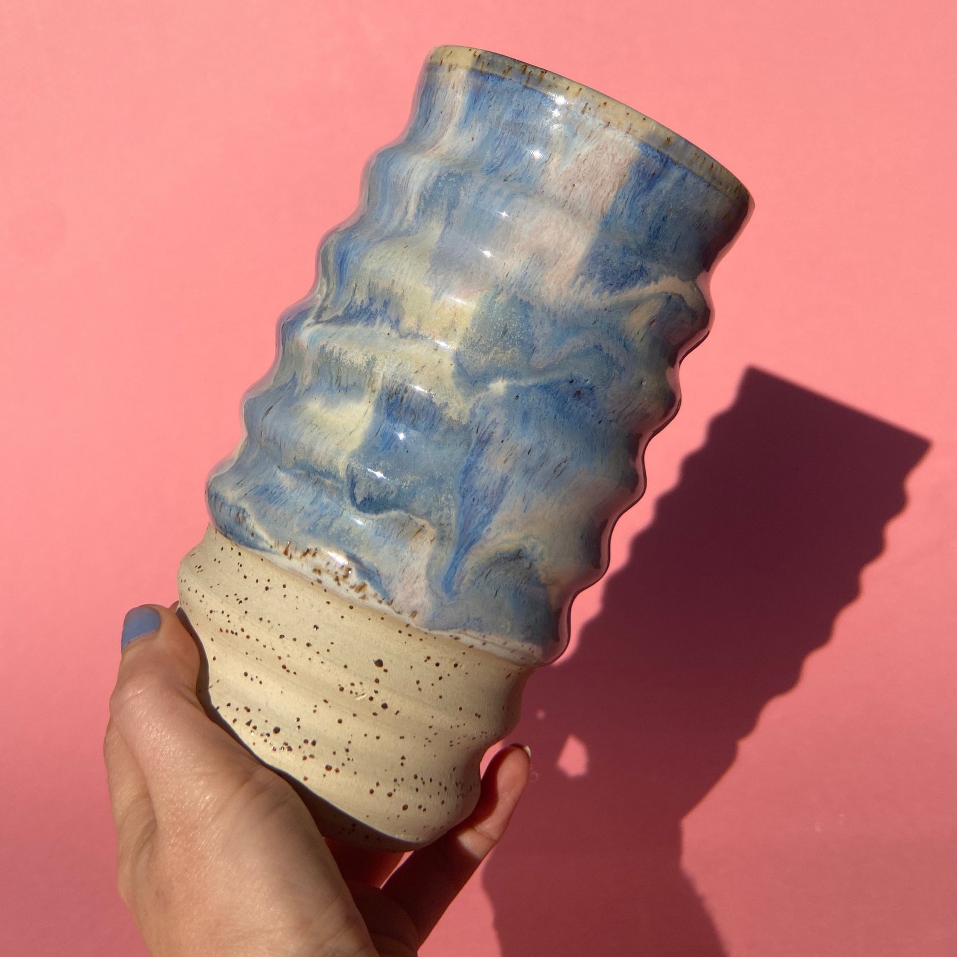 Wavie Vase Keramik Kandinsky Studio Moki 